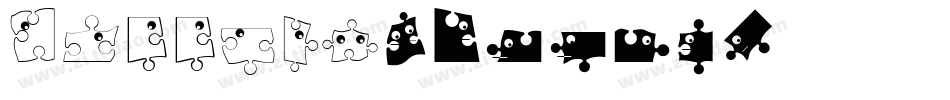PUZZLE Regular字体转换